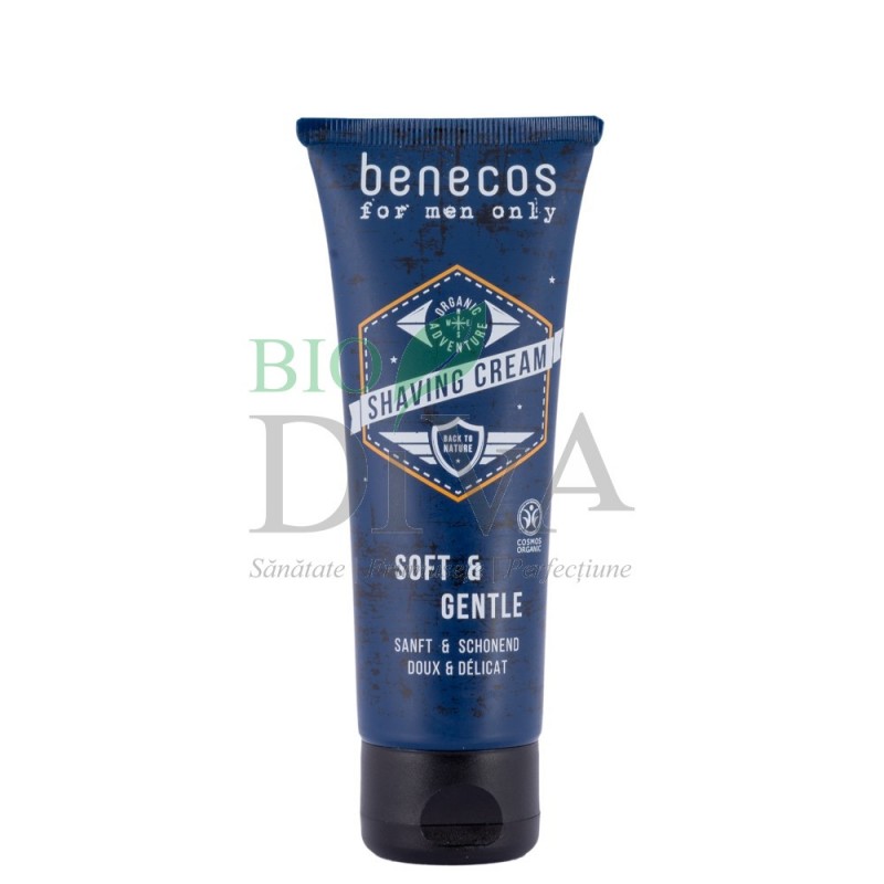 Cremă de ras pentru bărbați 75ml Benecos