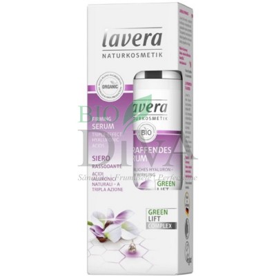 Serum pentru fermitate cu ceai alb, karanja și acid hialuronic 30 ml Lavera