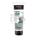 Mască facială cu nămol și extract de alge Sea Depth Organic Shop
