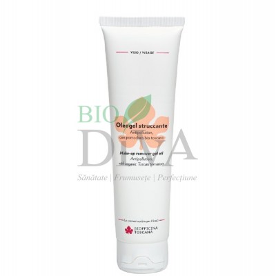  Gel oil demachiant cu extract de roșie 100 ml Biofficina Toscana