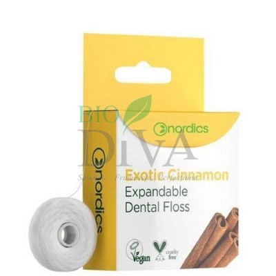 Ață dentară cu scorțișoară Nordics