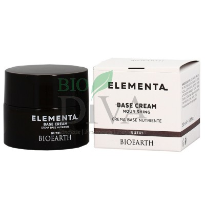 Cremă nutritivă pentru ten cu unt de shea Elementa Bioearth
