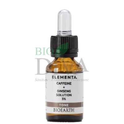 Ser cu cafeină și ginseng Beauty Booster Elementa Bioearth