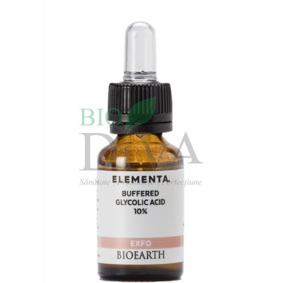 Ser cu acid Glicolic Beauty Booster Elementa Bioearth