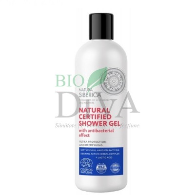 Gel de duș natural igienizant Natura Siberica