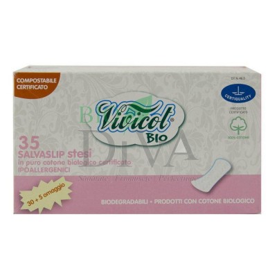 Protej slip ultra subțire din 100% bumbac organic 