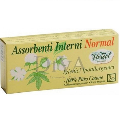 Tampoane normal fără aplicator Vivicot