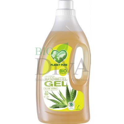 Detergent gel bio de rufe cu aloe vera Planet Pure