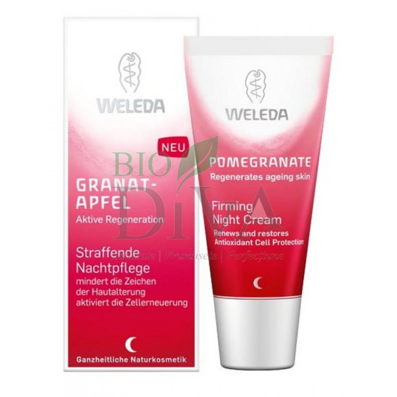 Cremă regenerantă de noapte cu rodie naturală Weleda