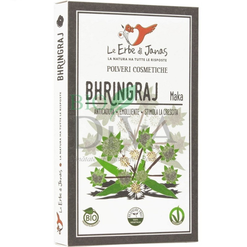 Pudra ayurvedică bhringraj maka Le Erbe Di Janas