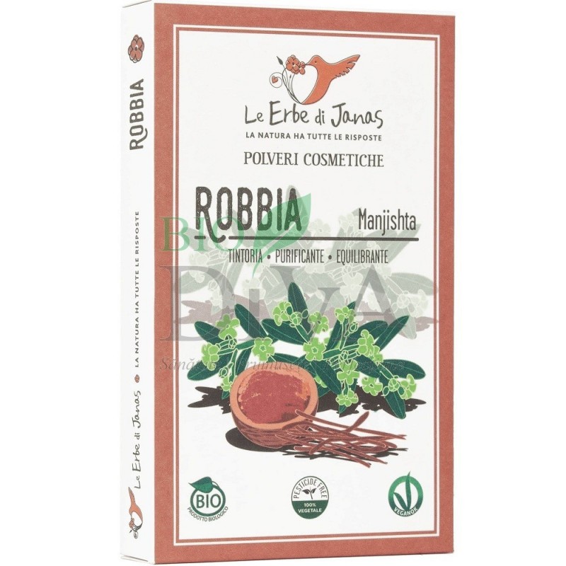 Manjistha pudră ayurvedică 100 g Le erbe di Janas
