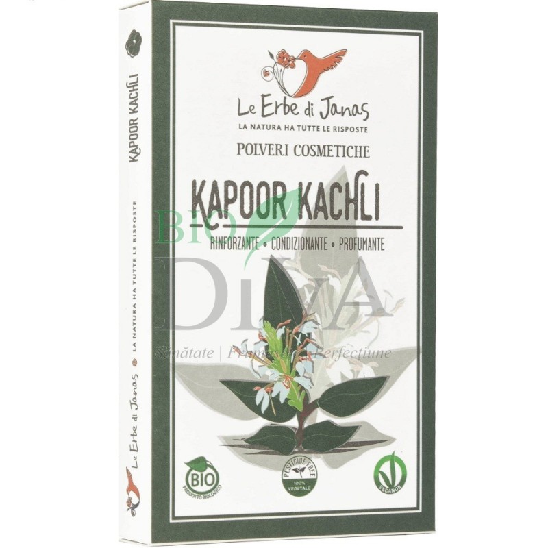 Pudră ayurvedică Kapoor Kachli 100 g Le erbe di Janas