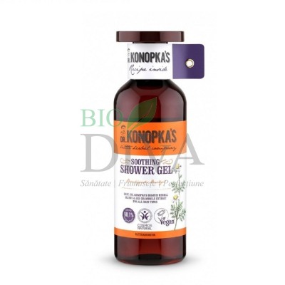 Gel de duș calmant cu mușețel Dr. Konopka