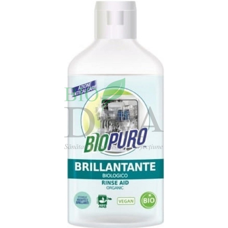 Soluție de clătire pentru mașina de spălat vase Biopuro