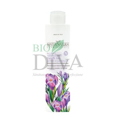 Balsam de păr cu șofran pentru volum 250 ml Maternatura