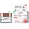 Cremă de zi fermitate cu hibiscus și ceramide pentru ten matur My Age Lavera