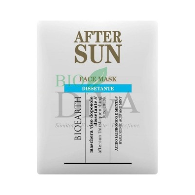 Mască șervețel aftersun pentru ten deshidratat Bioearth