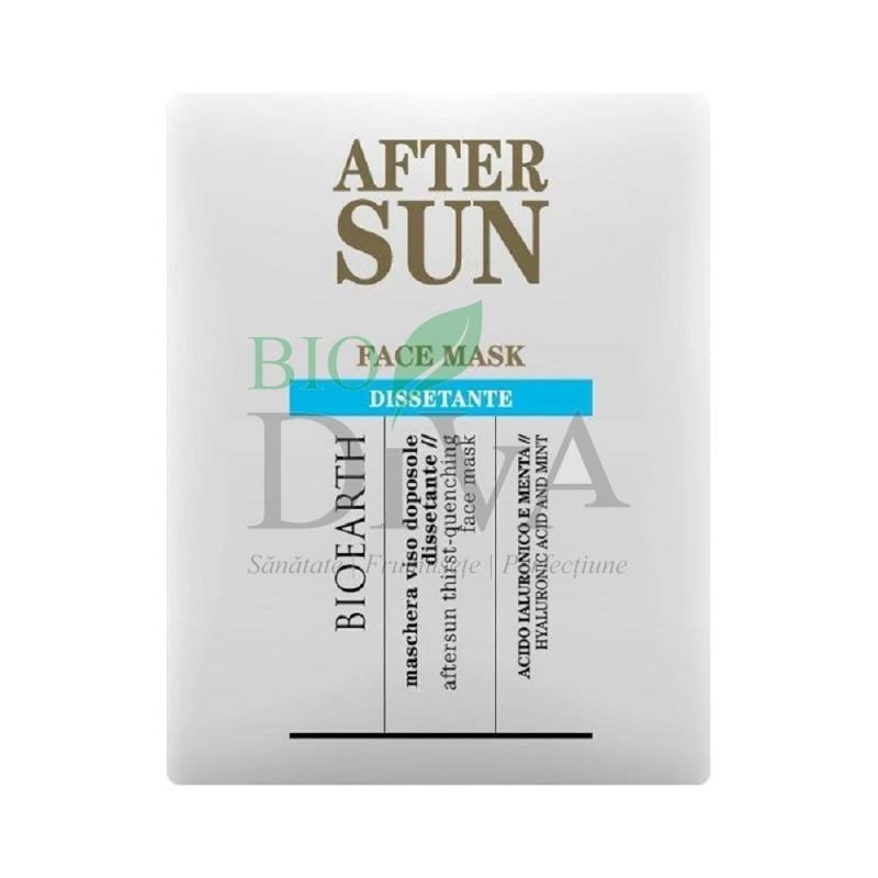 Mască șervețel aftersun pentru ten deshidratat 15 ml Bioearth