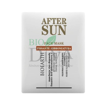 Mască șervețel aftersun pentru fixarea bronzului Bioearth