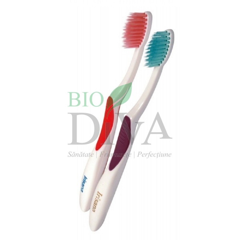 Periuță de dinți cu xylitol pentru prevenirea cariilor 1 buc Irisana