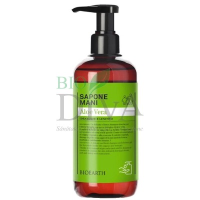 Săpun lichid cu aloe Family Bioearth