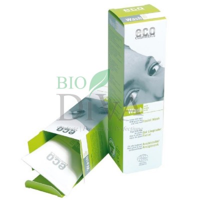 Gel de curățare bio cu ceai verde și echinacea Eco Cosmetics