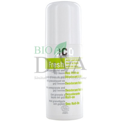 Deodorant bio roll-on cu rodie Eco Cosmetics