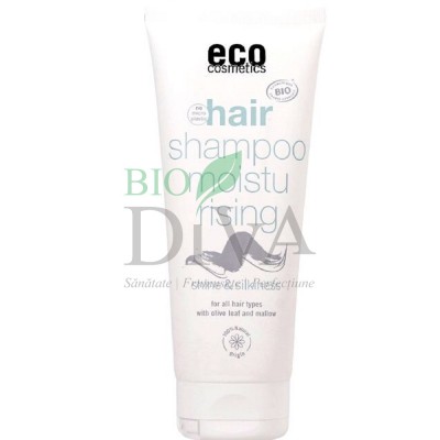 Șampon bio hidratant cu nalbă și măslin 200 ml Eco Cosmetics