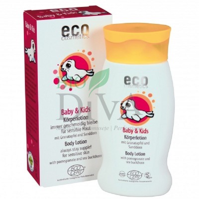 Loțiune de corp cu rodie și cătină albă pentru bebeluși 200 ml Eco Cosmetics