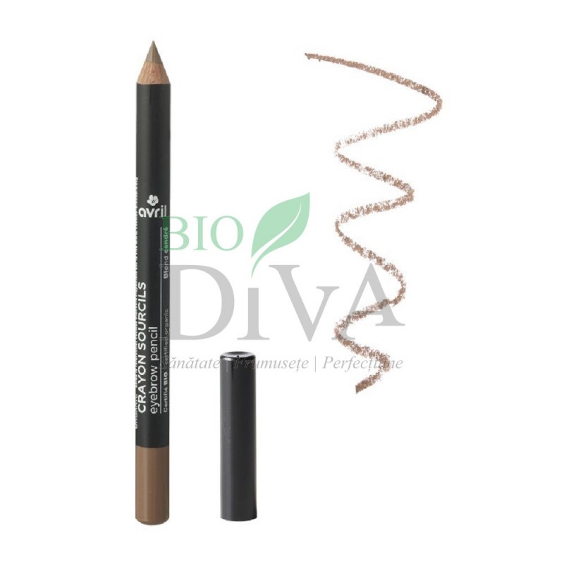 Creion bio de sprâncene blond cenușiu Avril