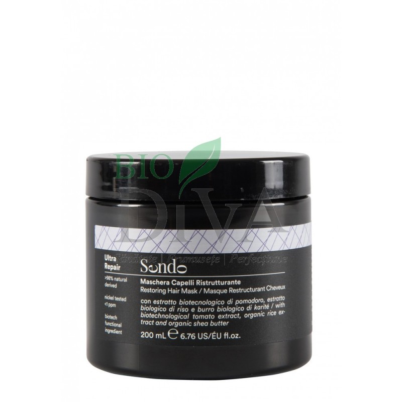 Mască reparatoare pentru păr deteriorat 200 ml Ultra Repair Sendo
