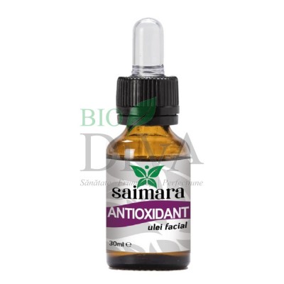 Ulei facial antioxidant cu ceai verde pentru ten Saimara
