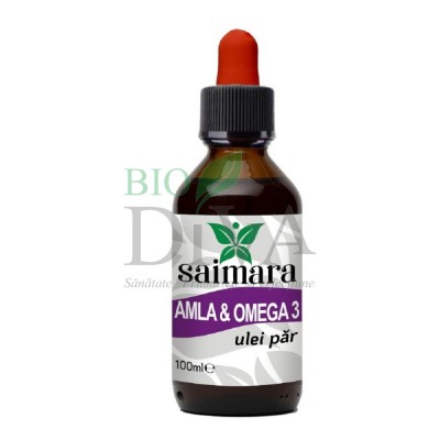 Ulei de păr cu amlă și omega 3 bio Saimara
