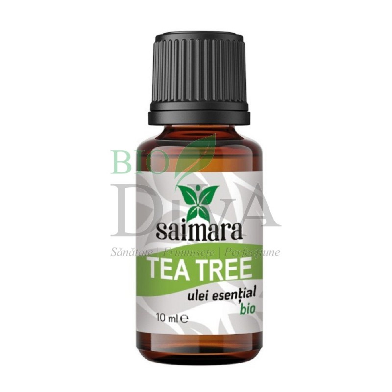 Ulei esențial de arbore de ceai (tea tree) 10 ml Saimara