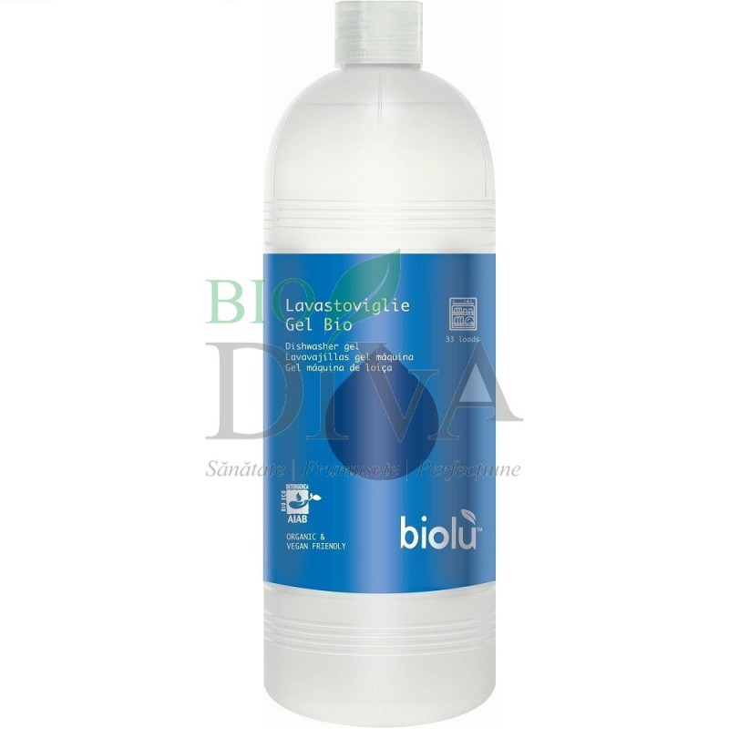 Gel ecologic pentru mașina de spălat vase 1L BIOLU