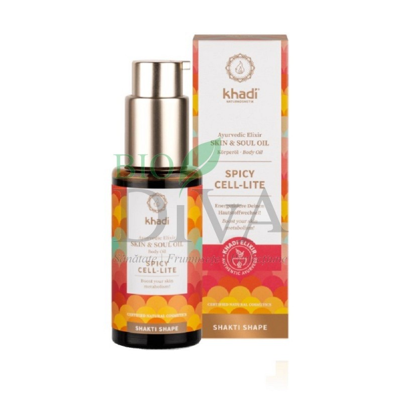 Ulei anticelulitic Spicy Cell-lite 50 ml Khadi
