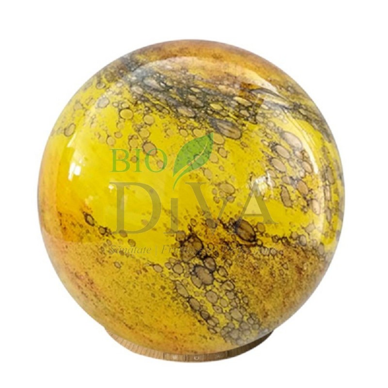 Difuzor aromaterapie Crystal Galben Saimara