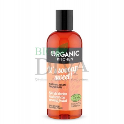 Gel de duș cu aromă de fructe It's Soooap Sweet 260 ml Organic Kitchen