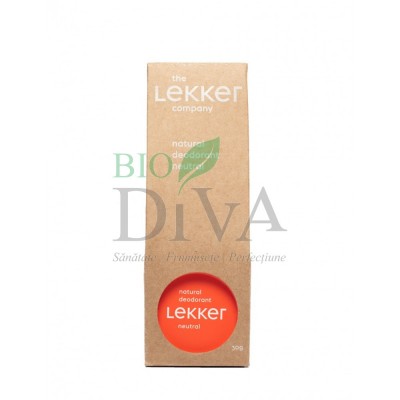 Deodorant cremă Neutral zero plastic 30 g Lekker
