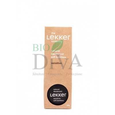 Deodoarant cremă Sensitive zero plastic 30 g Lekker