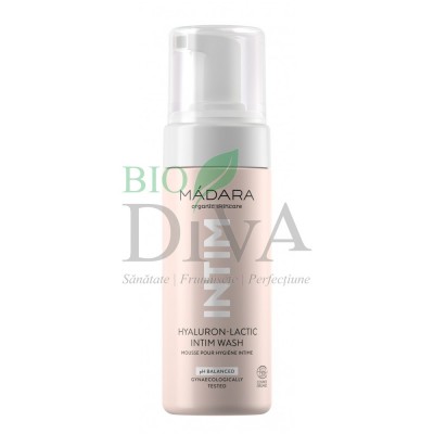 Spumă pentru igiena intimă Hyaluron Lactic Madara