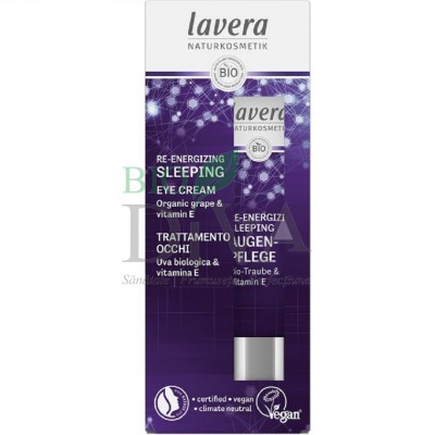 Contur ochi noapte cu antioxidanți Re-Energizing Sleeping Eye Cream Lavera