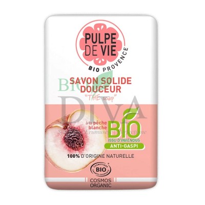 Săpun cu piersici albe The Soap Pulpe de Vie