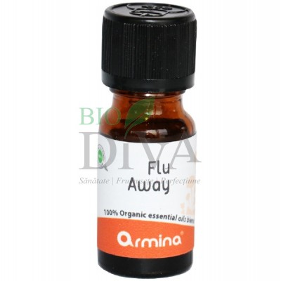 Blend din uleiuri esențiale pentru difuzer Flu Away 10 ml Armina