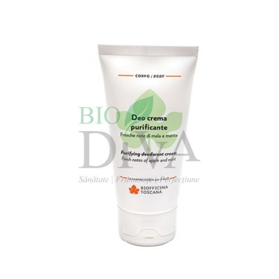 Deodorant cremă purificator Biofficina Toscana