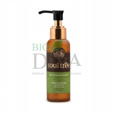 Ulei ayurvedic pentru stimularea creșterii părului 120 ml Soultree
