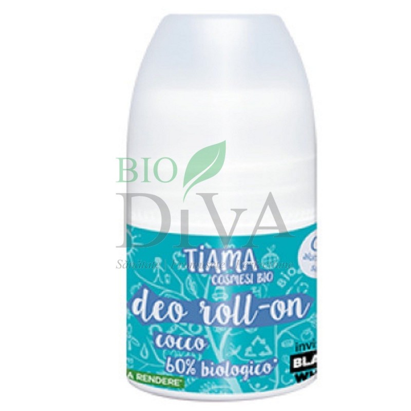 Deodorant roll-on cu cocos 50 ml Tiama