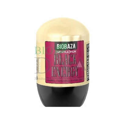 Deodorant natural pentru bărbați cu dafin și patchouli Black Energy 50 ml Biobaza