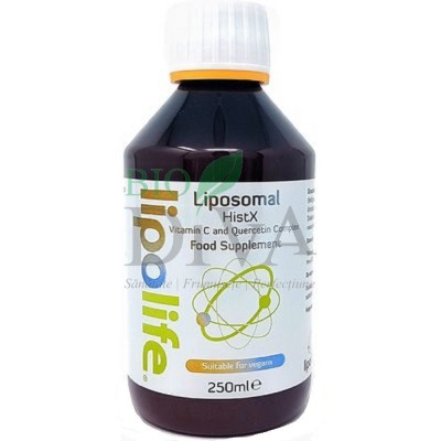 Complex lipozomal de Vitamina C și Quercitin HistX 250 ml Lipolife