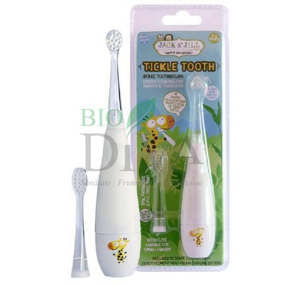 Periuță de dinți sonică pentru copii Tickle Tooth 0-3 ani Jack N'Jill